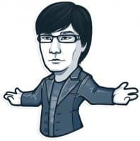 «Hideo Kojima» sticker set