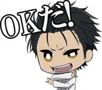 «STEINS;GATE 0» sticker set