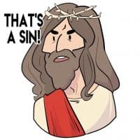 «Jesus Christ» sticker set