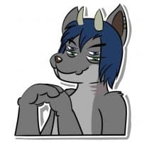«Glitch» sticker set