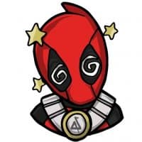 «Deadpool» sticker set
