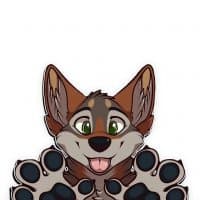 «ochrepaws» sticker set