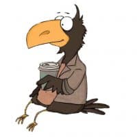 «Croack!» sticker set