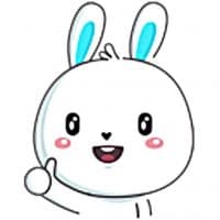 «Bunny-VK» sticker set