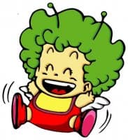 «Dr Slump» sticker set