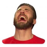 «LaughingChrisEvans» sticker set