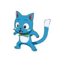 «Fairy Tail – Happy» sticker set