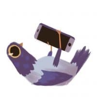 «Trash Doves» sticker set