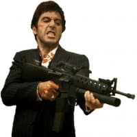 «Scarface» sticker set