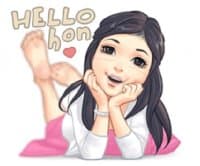 «Luwo & Sasa (English Language)» sticker set