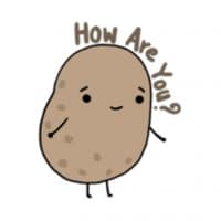 «Life is Potato (FULL) [英文] @WSZB_Stickers» sticker set
