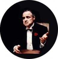 «Godfather» sticker set
