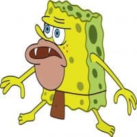 «Spongebob» sticker set