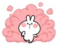 «Spoiled Rabbit 2» sticker set