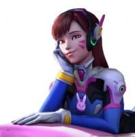«d.va by bunny» sticker set
