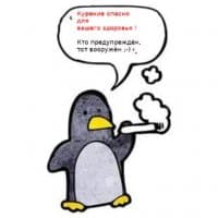 «Linux» sticker set