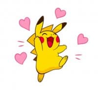 «Pikachu’s Lively Voiced Stickers ♪ @Nekosticker» sticker set