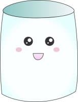«Marshmallow» sticker set