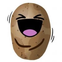 «Potato» sticker set