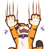 «Axel Tiger» sticker set