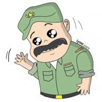 «Hansip» sticker set