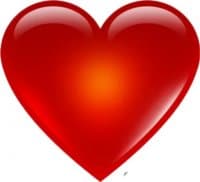 «Hearts» sticker set