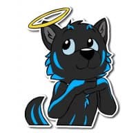 «Lokoti wolf» sticker set