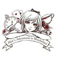 «Alice’s Adventures in Wonderland @Nekosticker» sticker set