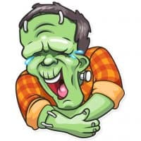 «Frankenstein» sticker set