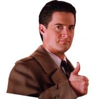 «twin-peaks» sticker set