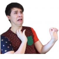 «danisnotonfire» sticker set