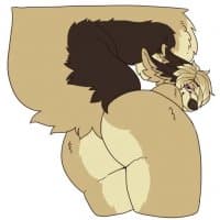 «FurryButt collection» sticker set