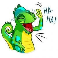«Chameleon» sticker set