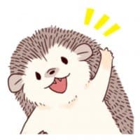 «Hedgehog1» sticker set