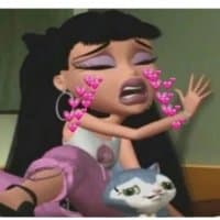 «Bratz» sticker set