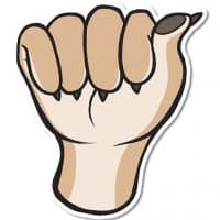 «ASL Paws» sticker set