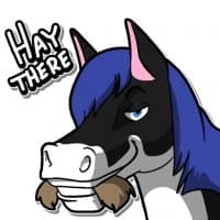 «Mephit (Horse)» sticker set
