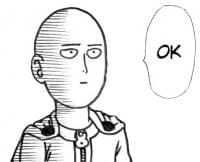 «SaitamaOK» sticker set