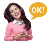 «Girl7» sticker set