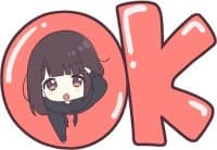 «Menhera-chan. SD :: @line_stickers» sticker set