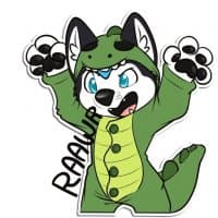 «ProHuskyCub» sticker set