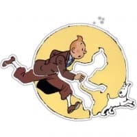 «TinTin» sticker set