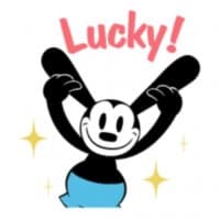 «Oswald the Lucky Rabbit (FULL) [英文] @WSZB_Stickers» sticker set
