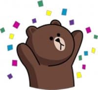 «Line Is Back» sticker set