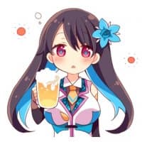 «Sapphiart Inc Amane Kisora Stickers ENG @Nekosticker» sticker set