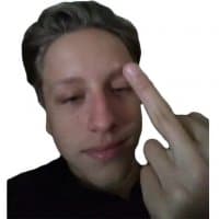 «fuck the rest» sticker set