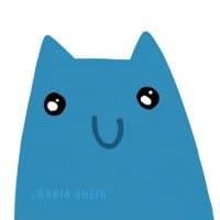 «bluecat» sticker set