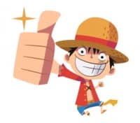 «ONE PIECE @stickerscar» sticker set