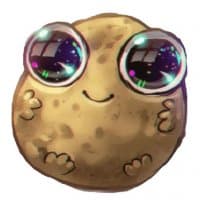 «Potato» sticker set