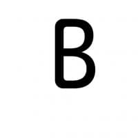 «Bk» sticker set